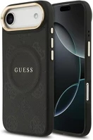 Apple GUHMP17MPSAMSECK iphone air (2025) hátlap tok kameravédő peremmel, magsafe, fekete-arany kép