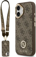 Apple GUHMP17SP4G4DCSW iphone 17 hátlap tok univerzális pánttal, magsafe, barna-arany kép