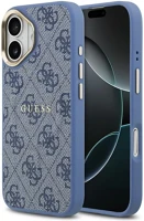 Apple GUHMP17SP4MSEGCB Guess 4g pu classic logo  iphone 17 magsafe hátlap tok, kék-arany kép