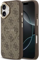 Apple GUHMP17SP4MSEGCW Guess 4g charm iphone 17 magsafe hátlap tok, barna kép