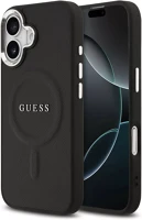 Apple GUHMP17SPSAREGSK Guess pu saffiano iphone 17 magsafe hátlap tok, fekete kép