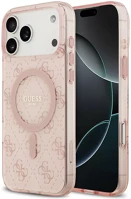 Apple GUHMP17XH4DTEP iphone 17 pro max hátlap tok kameravédő peremmel, magsafe, rózsaszín kép