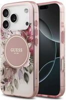 Apple GUHMP17XHFWBDCEP iphone 17 pro max hátlap tok kameravédő peremmel, magsafe, rózsaszín kép