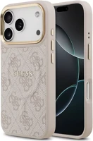 Apple GUHMP17XP4MSEGCP Guess 4g charm  iphone 17 pro max magsafe hátlap tok, rózsaszín kép