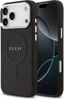 Apple GUHMP17XPSAREGSK Guess pu saffiano  iphone 17 pro max magsafe hátlap tok, fekete kép