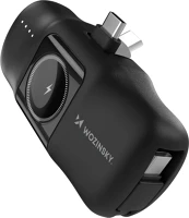 Apple HU5907769364464 Wozinsky wf16-ycs - fekete powerbank beépített type-c (usb-c) kép