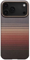 Apple KI1702SP Pitaka ultra slim iphone 17 pro hátlap tok, aramid, magsafe, sunset kép