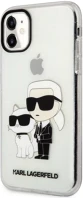 Apple KLHCN61HNKCTGT Karl lagerfeld iml glitter karl and choupette nft hátlap tok kép
