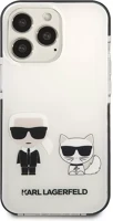 Apple KLHCP13LTPEKCW Karl lagerfeld karl and choupette tpe hátlap tok iphone 13 pro, fehér kép