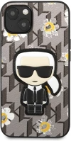 Apple KLHCP13MPMNFIK1 Karl lagerfeld ikonik flower hátlap tok  iphone 13, szürke kép