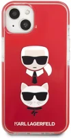 Apple KLHCP13STPE2TR Karl lagerfeld and choupette heads tpe szilikon hátlap tok kép