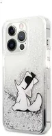 Apple KLHCP13XGCFS Karl lagerfeld liquid glitter choupette eat hátlap tok kép