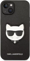 Apple KLHCP14MSAPCHK Karl lagerfeld choupette head saffiano bőr hátlap tok kép