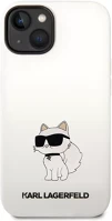 Apple KLHCP14MSNCHBCH Karl lagerfeld liquid choupette nft szilikon hátlap tok kép