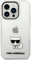 Apple KLHCP14XCTTR Karl lagerfeld choupette body  iphone 14 pro max hátlap tok, átlátszó kép