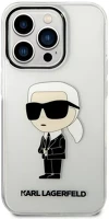 Apple KLHCP14XHNIKTCT Karl lagerfeld iml ikonik nft hátlap tok  iphone 14 pro max, átlátszó kép
