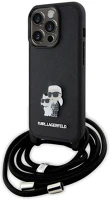 Apple KLHCP15LSAKCPSK Karl lagerfeld crossbody saffiano metal pin karl & choupette kép