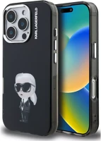 Apple KLHCP15XHMKIAQK Karl lagerfeld iml aquarelle karl iphone 15 pro max hátlap tok, fekete kép