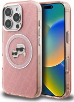 Apple KLHMP15LHMKBKCHP Karl lagerfeld iml k&ch heads repeated logo iphone 15 pro magsafe kép