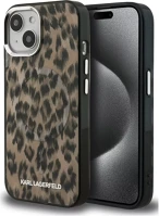 Apple KLHMP15SHDLEOICW Karl lagerfeld iml leopard iphone 15 magsafe kompatibilis leopárd mintás kép