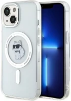 Apple KLHMP15SHFCCNOT Karl lagerfeld iml choupette magsafe iphone 15 hátlap tok, átlátszó kép