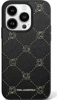 Apple KLHMP16SPGKHPHK Karl lagerfeld karl head iphone 16 hátlap tok, fekete kép