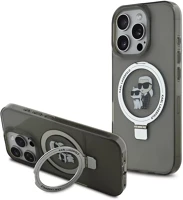 Apple KLHMP16XHMRSKCK Karl lagerfeld ringstand karl and choupette iphone 16 pro max magsafe tok kép