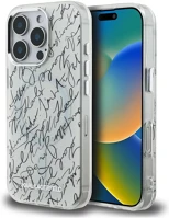 Apple KLHMP16XHMSPUSH Karl lagerfeld iml karl script pattern iphone 16 pro max hátlap tok kép