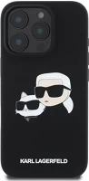 Apple KLHMP16XSKCHPPLK Karl lagerfeld liquid silicone double heads magsafe kép