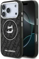Apple KLHMP17LHMKBCHOK Karl lagerfeld iml choupette head logo iphone 17 pro magsafe kompatibilis kép