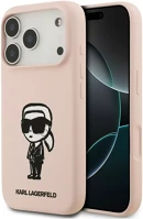 Apple KLHMP17LSKIGROP Karl lagerfeld silicone karl sketch & logo iphone 17 pro magsafe kompatibilis kép