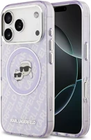Apple KLHMP17XHMKBKCHOU iphone 17 pro max magsafe kompatibilis hátlap tok, csillámos, lila kép