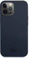 Apple LCHCP13XSV Lacoste glossy printing logo iphone 13 pro max szilikon tok, sötétkék kép