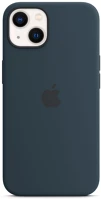 Apple MC2Y4ZM/A Iphone 13 silicone case with magsafe - abyss blue kép