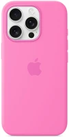 Apple MDFX4ZM/A Iphone 16 pro silicone case with magsafe - peony (seasonal) kép