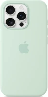 Apple MDG04ZM/A Iphone 16 pro silicone case with magsafe - aquamarine (seasonal) kép