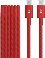 Apple MDGF4EE/A Beats usb-c to usb-c woven cable (1.5 m) - rapid red kép