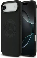 Apple MEHMP17M25RICVLK Mercedes leather vintage logo  iphone air (2025) magsafe hátlap tok, fekete kép