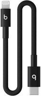 Apple MEQM4EE/A Beats usb-c to lightning woven short cable (20 cm) - bolt black kép