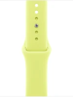 Apple MFFT4ZM/A Watch 40mm band:  neon yellow sport band - s/m - seasonal kép