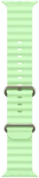 Apple MGCF4ZM/A Watch 49mm band:  neon green ocean band - natural titanium finish kép