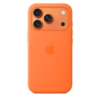 Apple MGFE4ZM/A Iphone 17 pro magsafe szilikon tok – narancs kép