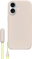 Apple MGTL4LL/A Beats iphone 17 kickstand case with magsafe and camera control - lime stone kép