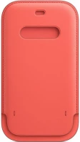 Apple MHMN3ZM/A Iphone 12 mini magsafe-rögzítésű bebújtatós bőr tok, pink citrus kép