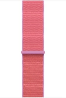 Apple MHYW4ZM/A Watch 46mm-es sportpánt, élénk guava sport loop kép