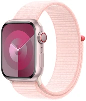 Apple mrmm3qh/a Apple watch s9 cellular 45mm pink alu case w light pink sport loop