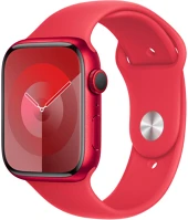 Apple mrye3qh/a Apple watch s9 cellular 45mm red alu case w red sport band - s/m