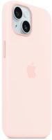 Apple MT0U3ZM/A Iphone 15 magsafe szilikontok, világos rózsaszín kép