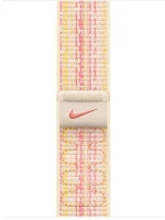 Apple MUJY3ZM/A Watch 45mm nike band: starlight/pink nike sport loop kép