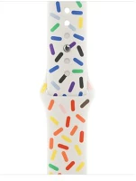 Apple MUQ23ZM/A Watch 41mm band: pride edition sport band - m/l kép